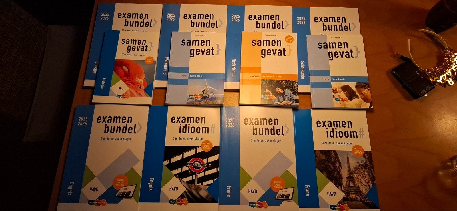 Examenbundels, Samengevat en Examenidioom 2025-2026 HAVO, Ophalen of Verzenden, Nieuw, HAVO