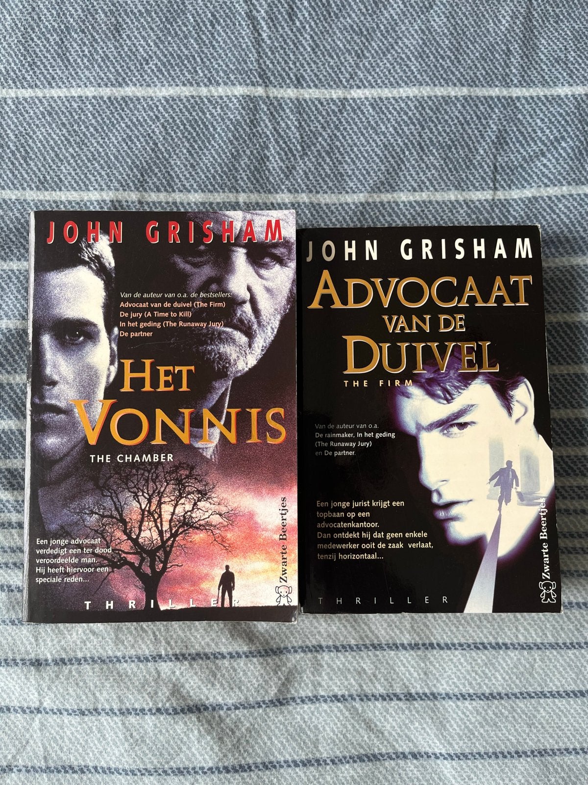 John Grisham Thriller Boeken: Het Vonnis & Advocaat van de D, Ophalen of Verzenden, Gelezen, Nederland