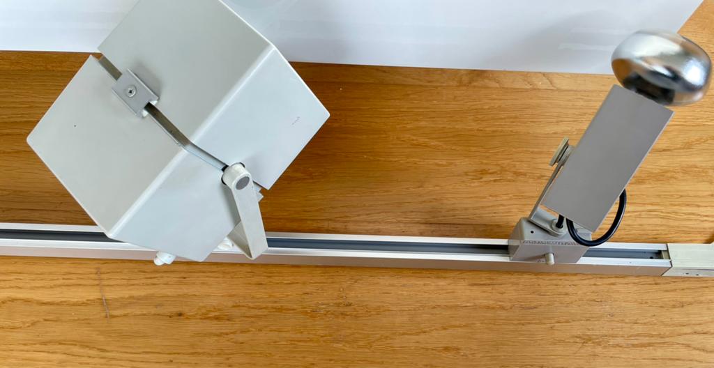 Design lampen Concord Lytespan rails 3+2 spots 60/70's retro, Ophalen of Verzenden, Huis en Inrichting