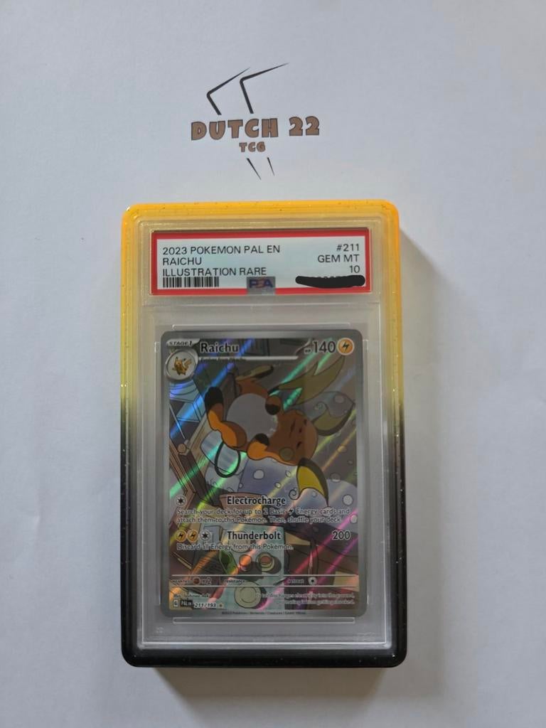 Raichu Paldea Evolved #211 PSA10, Ophalen of Verzenden, Nieuw, Losse kaart, Foil