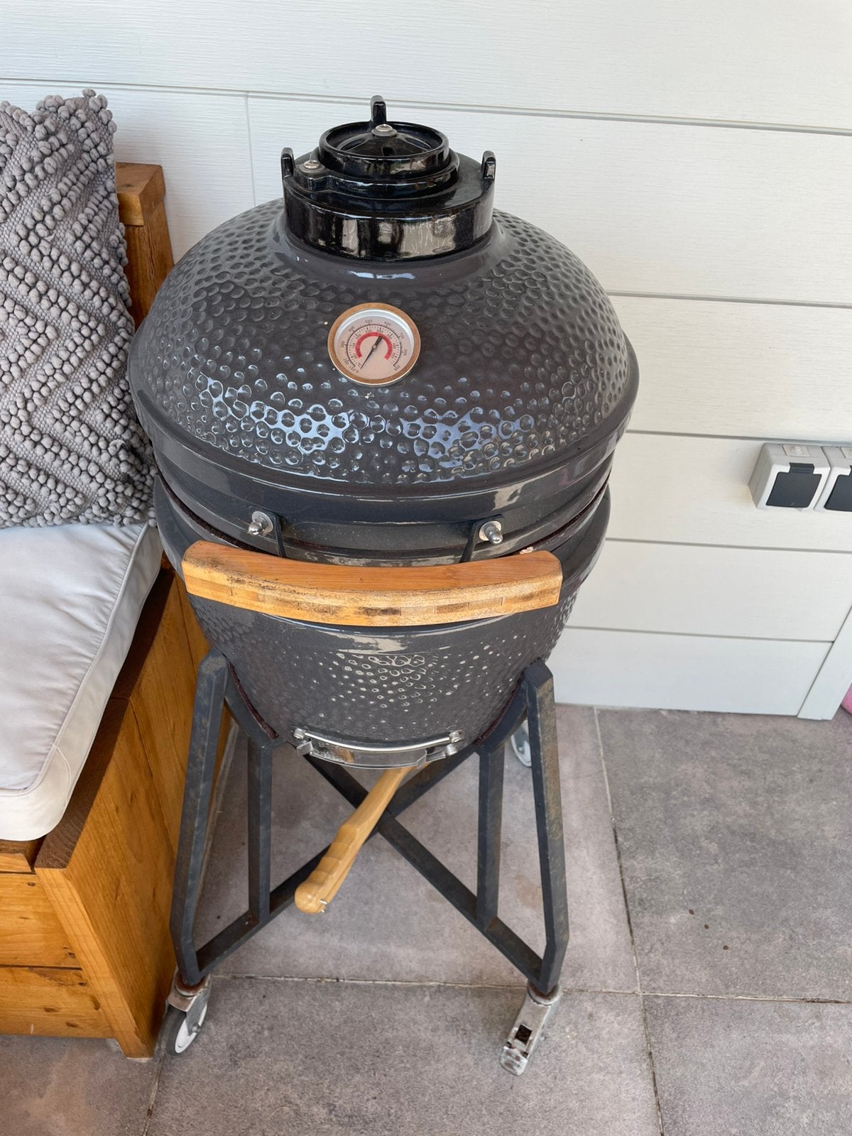 BBQ Kamado Kwantum, Ophalen, Zo goed als nieuw