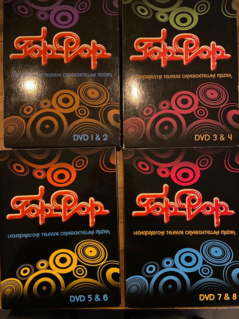 TopPop 8 DVD’s Ad Visser, Alle leeftijden, Ophalen of Verzenden, Zo goed als nieuw