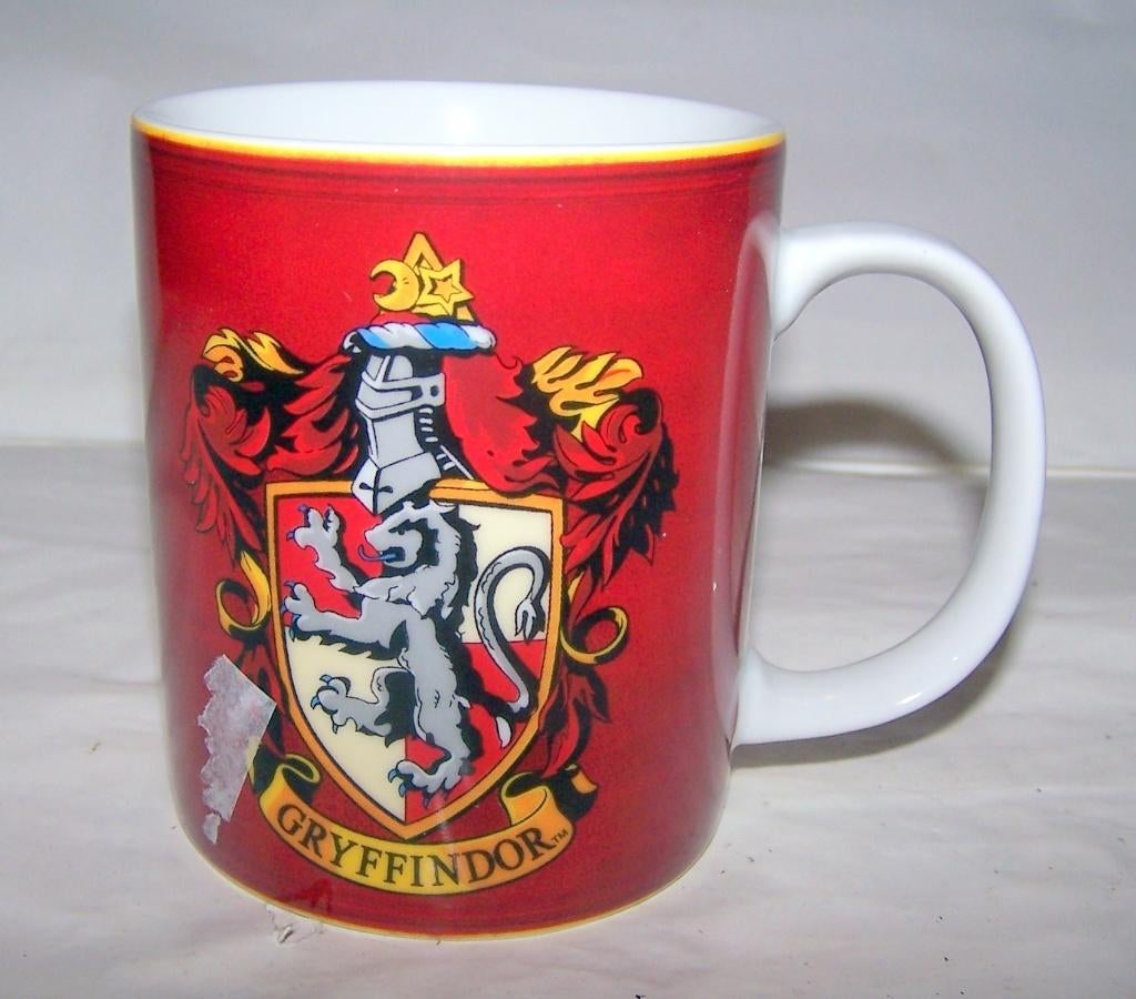 Mooi Harry Potter beker Gryffindor. Nieuwstaat., Verzamelen, Harry Potter, Ophalen of Verzenden, Zo goed als nieuw, Gebruiksvoorwerp