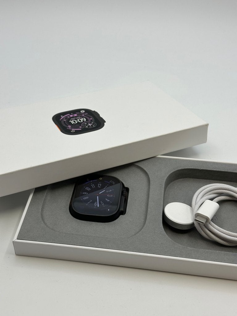 Apple Watch Ultra 3 | 49mm | Zwart | Nieuwstaat | Garantie, Apple Inc., Zwart, IOS, One Apple Park Way, Cupertino, CA 95014, Verenigde Staten.