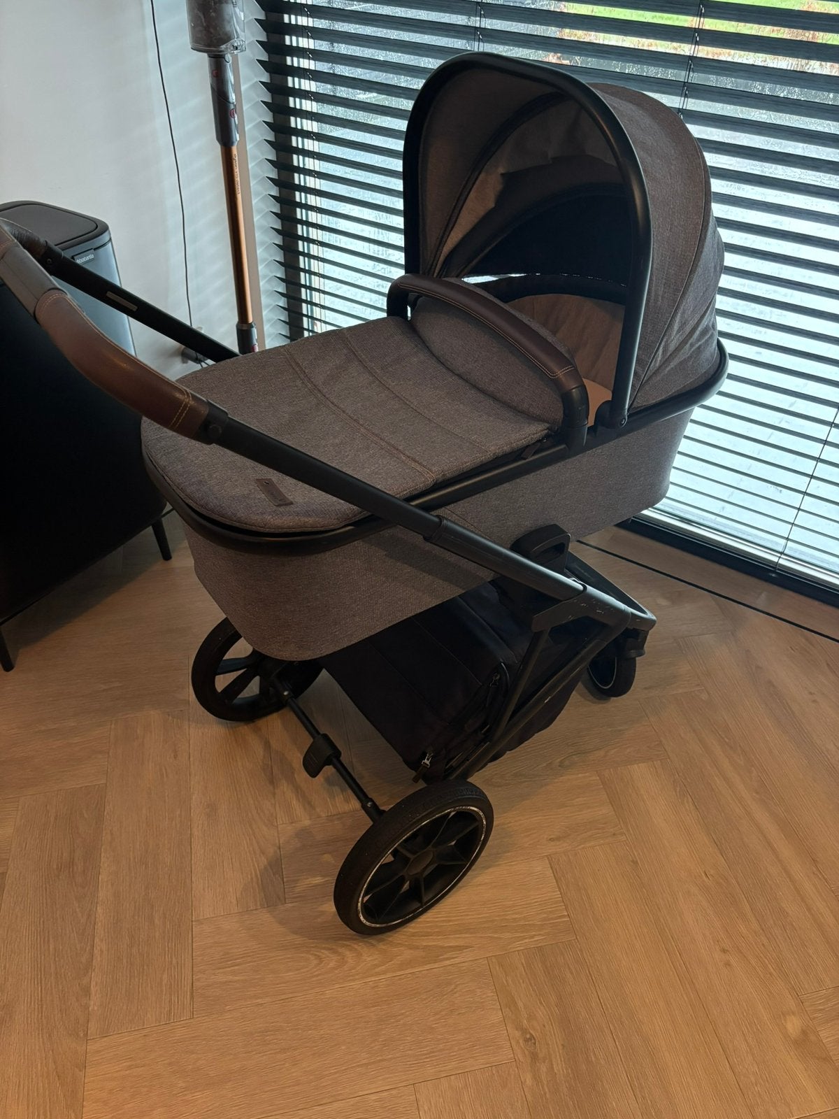 Qute kinderwagen grey, Kinderen en Baby's, Kinderwagens en Combinaties, Ophalen, Gebruikt, Kinderwagen, Overige merken