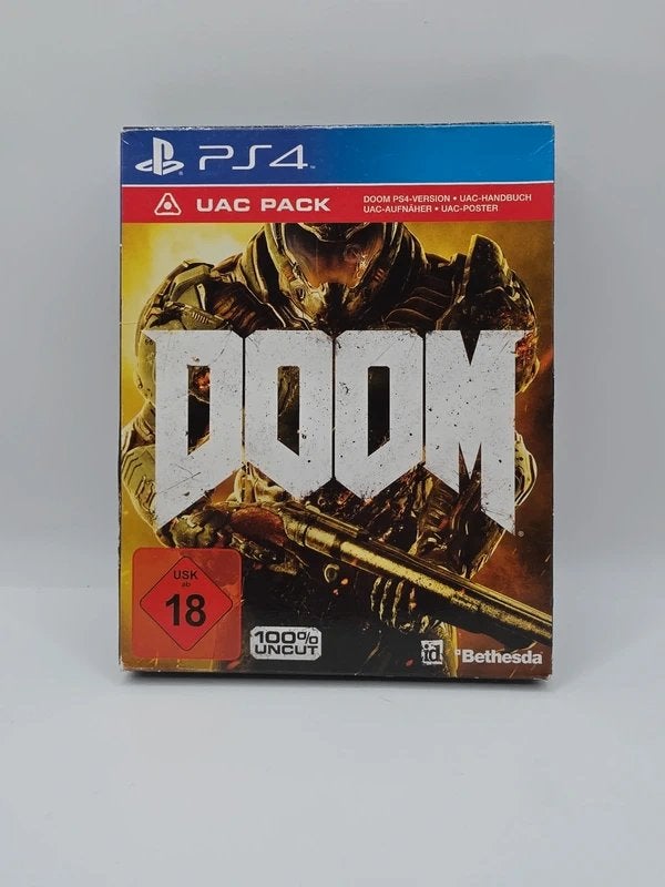 Doom UAC Pack PS4, Spelcomputers en Games, Games | Sony PlayStation 4, Sony City 1-7-1 Konan, Minato-ku Tokyo 108-0075 Japan, support@playstation.com,