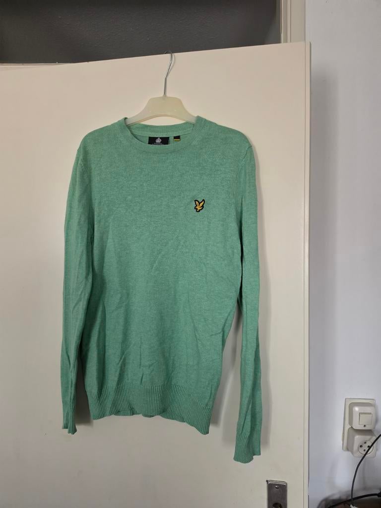 LYLE & SCOTT HEREN TRUI DUNNE STOF, Ophalen of Verzenden, Zo goed als nieuw, Lyle & Scott, Groen