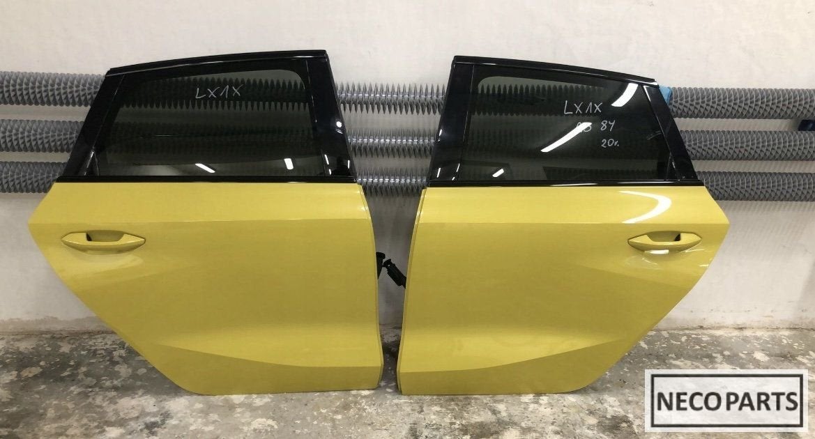 AUDI A3 8Y S3 RS3 PORTIER DEUR KLEUR LX1X ALLES LEVERBAAR !!, Gebruikt, -, -, Spatbord