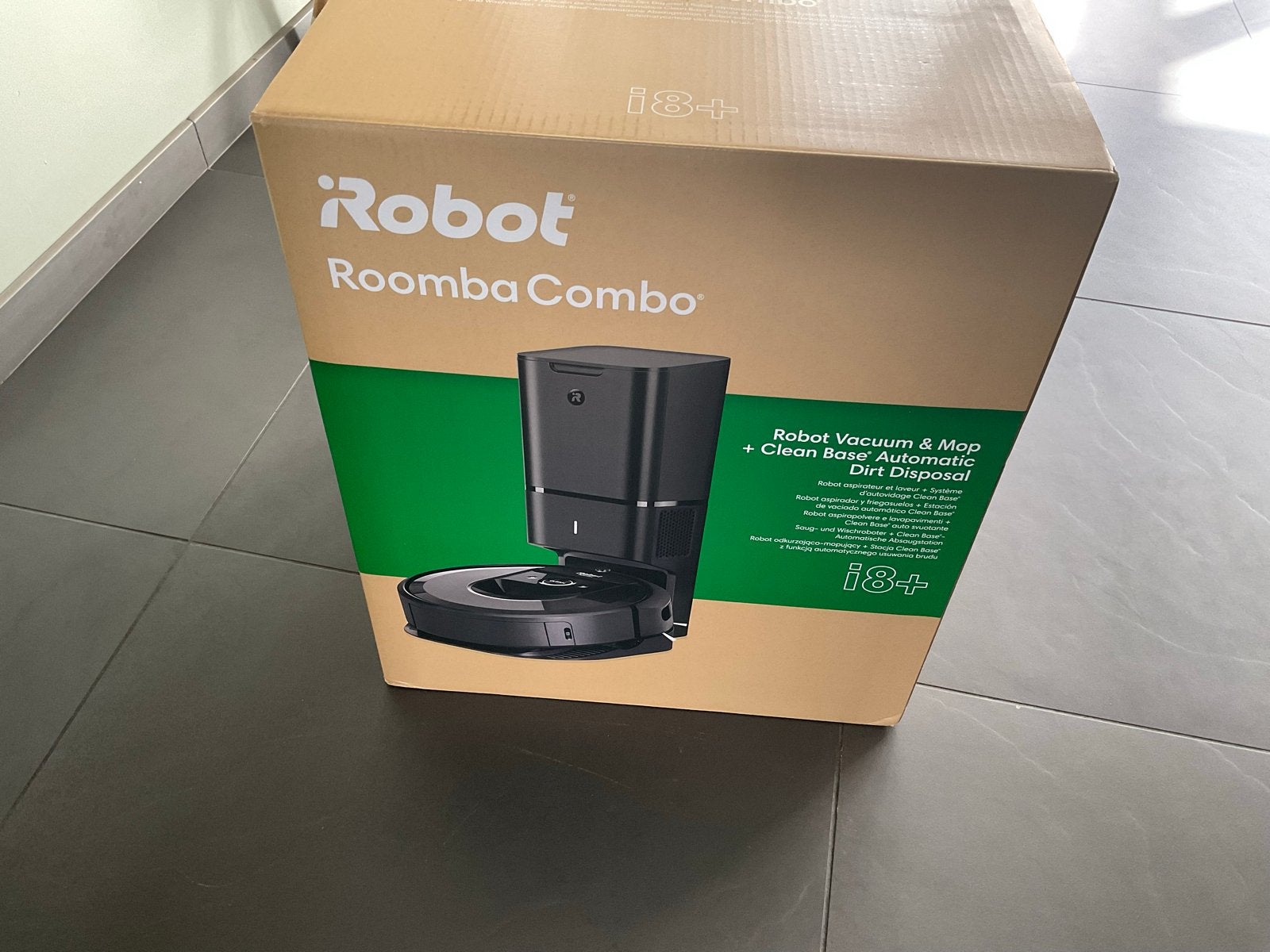 iRobot Roomba Combo i8+ Robotstofzuiger en Dweilrobot Nieuw, IRobot, Automatisch legen, Nieuw, Ophalen of Verzenden