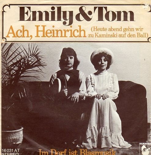 Emily & Tom : Ach, Heinrich (1975), Fotohoes, Ophalen of Verzenden, Gebruikt, Pop
