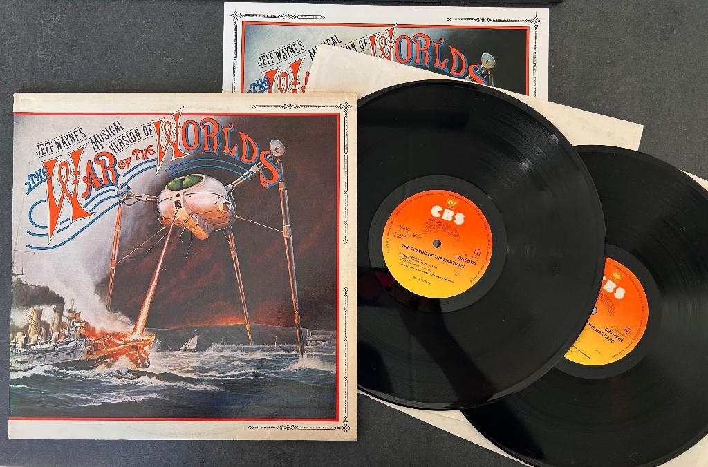 JEFF WAYNE - War of the worlds ( 2LP; NMINT ), Cd's en Dvd's, Vinyl | Filmmuziek en Soundtracks, Ophalen of Verzenden, 12 inch