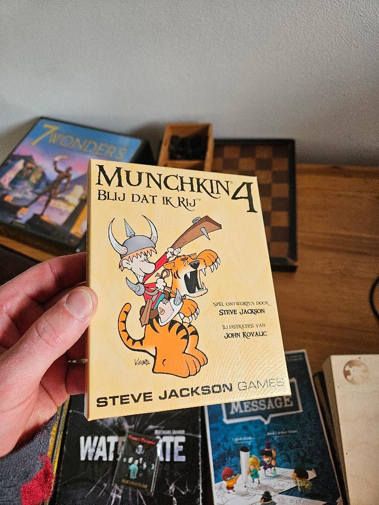 Munchkin uitbreiding 4, Vijf spelers of meer, Ophalen of Verzenden, Nieuw, Steve Jackson Games