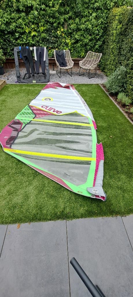 north sails curve 6,4m2, Watersport en Boten, Windsurfen, Ophalen, Zeil, 5 tot 7 m², Gebruikt