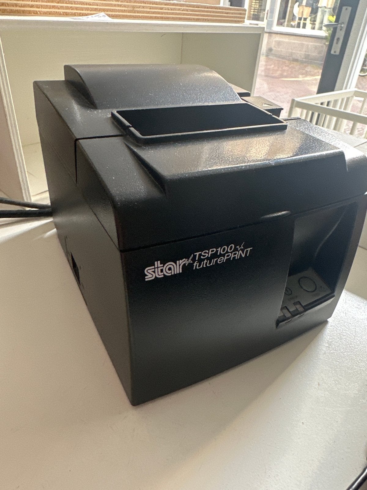 Star TSP100 futurePRNT bonprinter met 10 rollen thermopapier, Ophalen of Verzenden, Zo goed als nieuw, Thermo-printer, Printer
