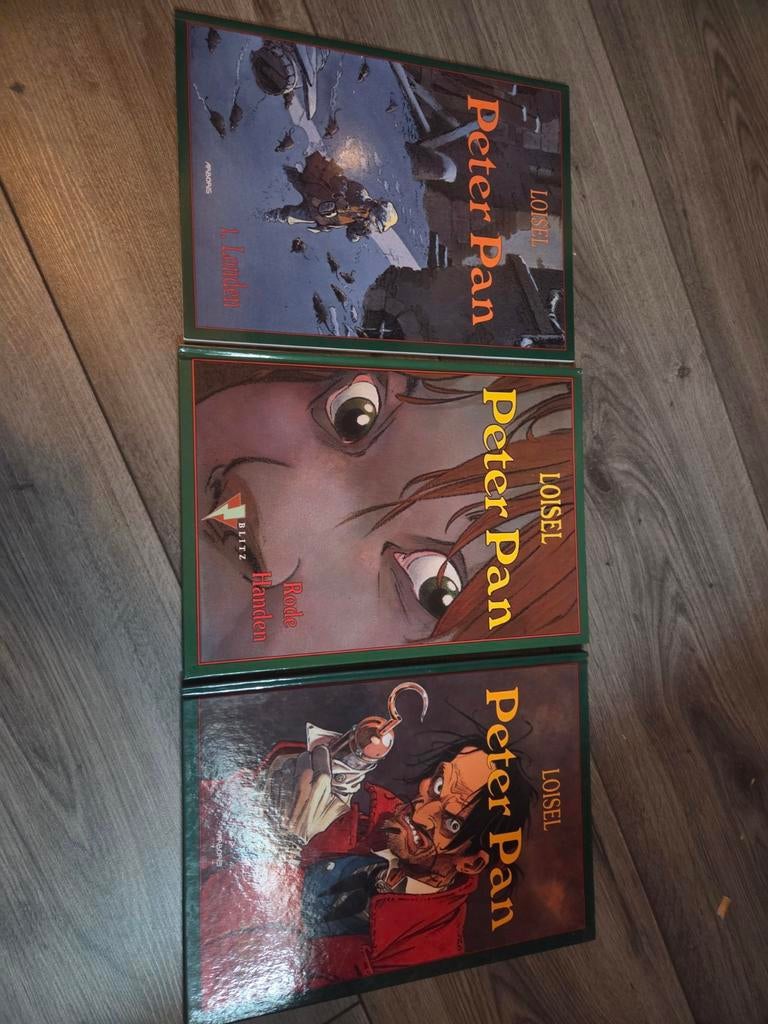 Peter Pan stripboeken - Loisel - Deel 1, 2 en 3, Meerdere stripboeken, Ophalen of Verzenden, Zo goed als nieuw, Régis Loisel