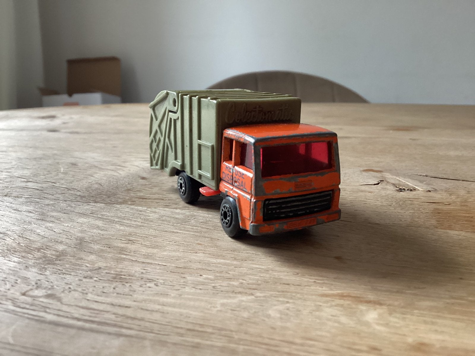 Matchbox Superfast No.36 Refuse Truck 1979 Lesney, Ophalen of Verzenden, Gebruikt, Bus of Vrachtwagen