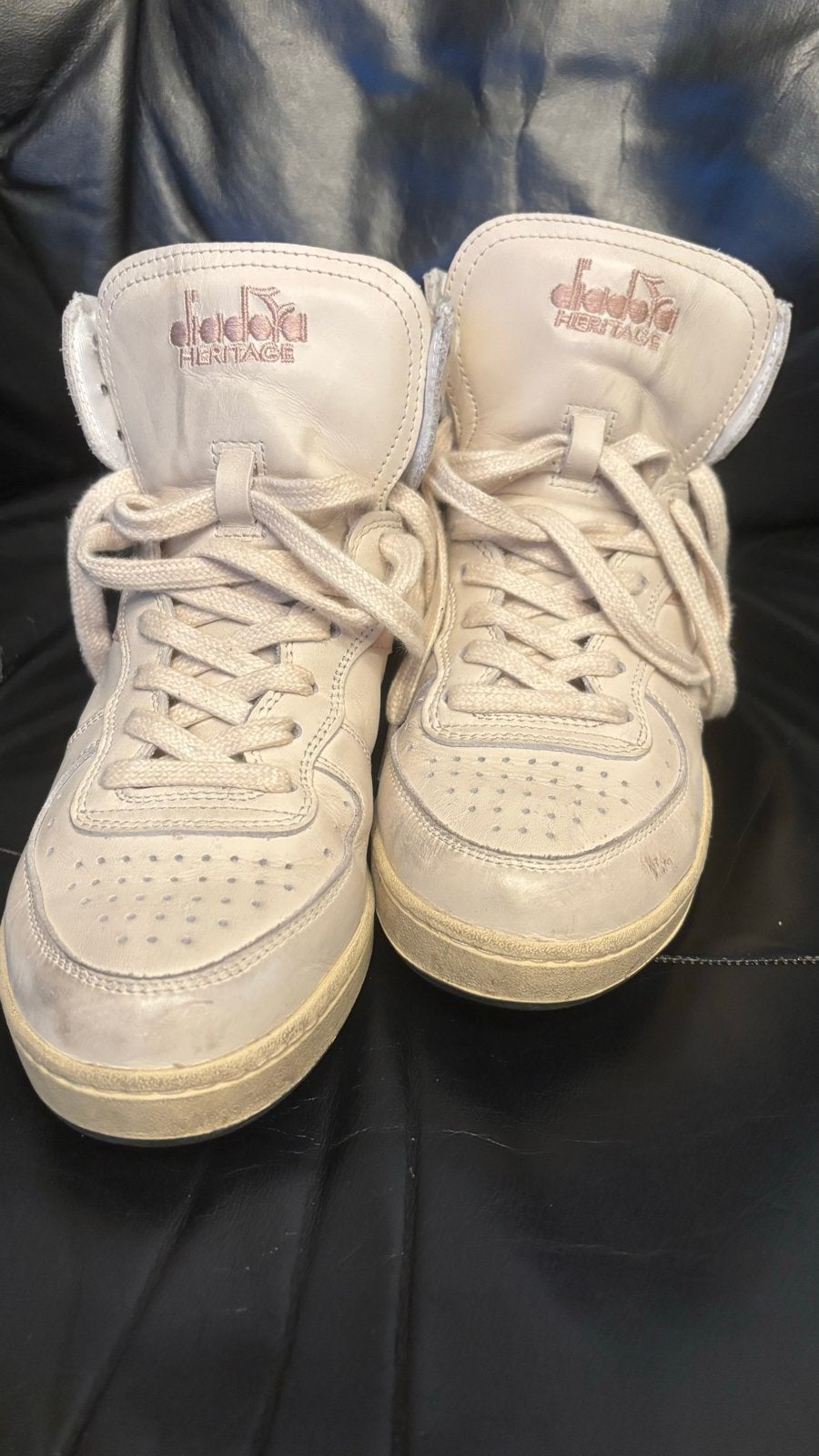 Diadora Heritage Sneakers Maat 39, Ophalen of Verzenden, Gedragen, Wit, Sneakers of Gympen