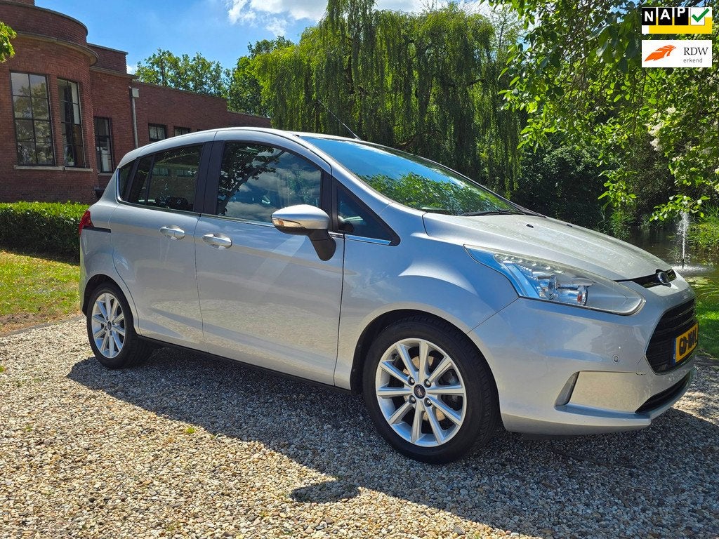 Ford B-Max 1.0 EcoBoost Titanium PANORAMA, Auto's, Ford, Voorwielaandrijving, 101 pk, Gebruikt, 750 kg