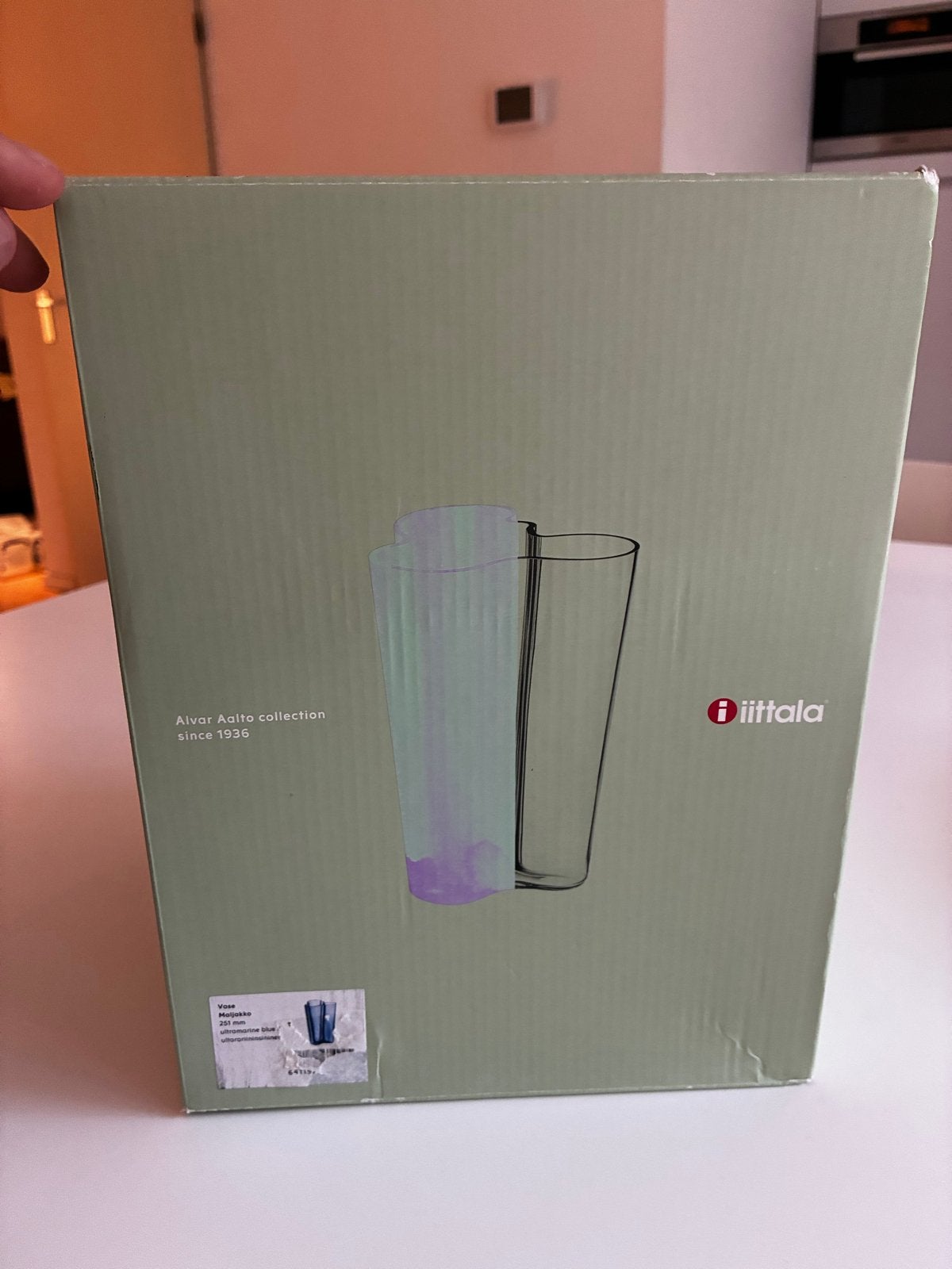 Iittala Aalto Vaas - Alvar Aalto Collectie - Nieuw in doos, Antiek en Kunst, Ophalen of Verzenden