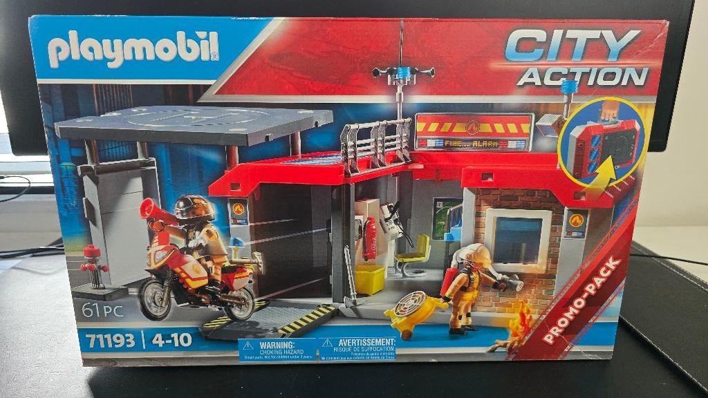 Playmobil 71193 Brandweerkazerne meeneemversie nieuw in doos, Kinderen en Baby's, Speelgoed | Playmobil, Ophalen of Verzenden