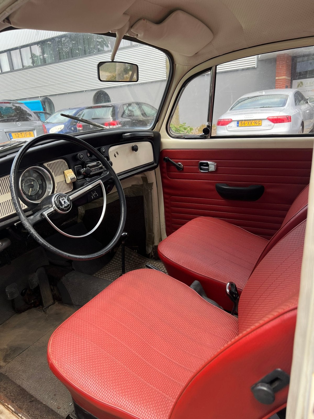 Volkswagen kever 1500cc 1968 Wit oldtimer, foto 7
