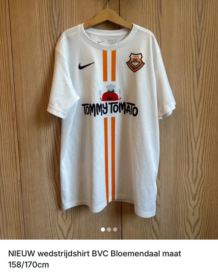 BVC Bloemendaal wedstrijdshirt maat 158/170, Maat XS of kleiner, Ophalen of Verzenden, Zo goed als nieuw, Shirt