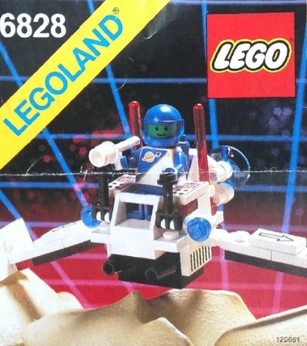 LEGO Futuron - 6828 'Twin-Wing Spoiler' COMPLEET, Ophalen of Verzenden, Zo goed als nieuw, Complete set, Lego