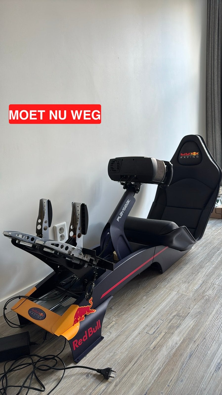 Fanatec Clubsport V2.5 Wheelbase + Red Bull F1 playseat PC, Spelcomputers en Games, Spelcomputers | Overige Accessoires, Ophalen