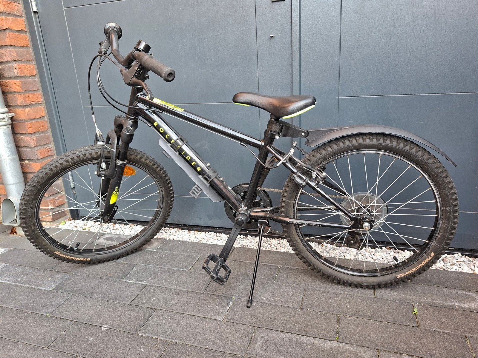 B-twin Rockrider 20 inch kinderfiets, Ophalen, Gebruikt, 20 inch of meer, B-twin