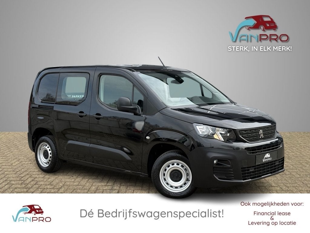 Peugeot PARTNER Premium 1.5 BlueHDI 100PK / Cruise / Carplay, Auto's, Bestelauto's, Bedrijf, ABS, Airbags, Airconditioning, Android Auto