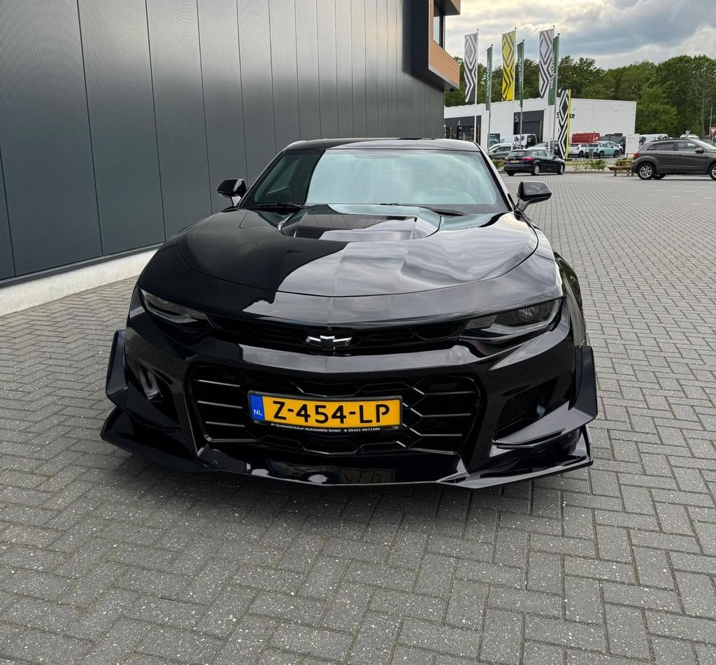 Chevrolet 2018 Zwart, Auto's, Chevrolet, Particulier, Te koop, Camaro, Benzine, Coupé, Automaat, Geïmporteerd, Zwart, Zwart, Leder