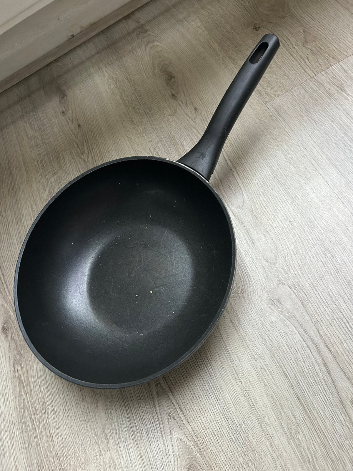 Wokpan, Ophalen of Verzenden, Zo goed als nieuw, Wok