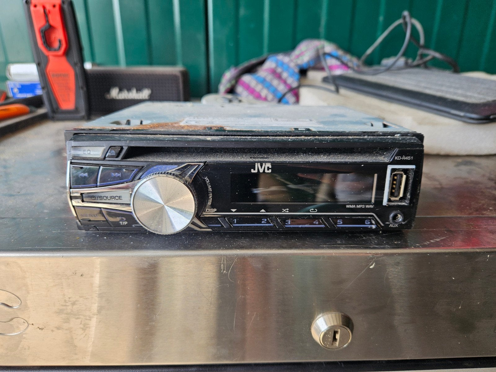 Jvc kd R451 radio cd usb Bluetooth auto radio, Ophalen of Verzenden