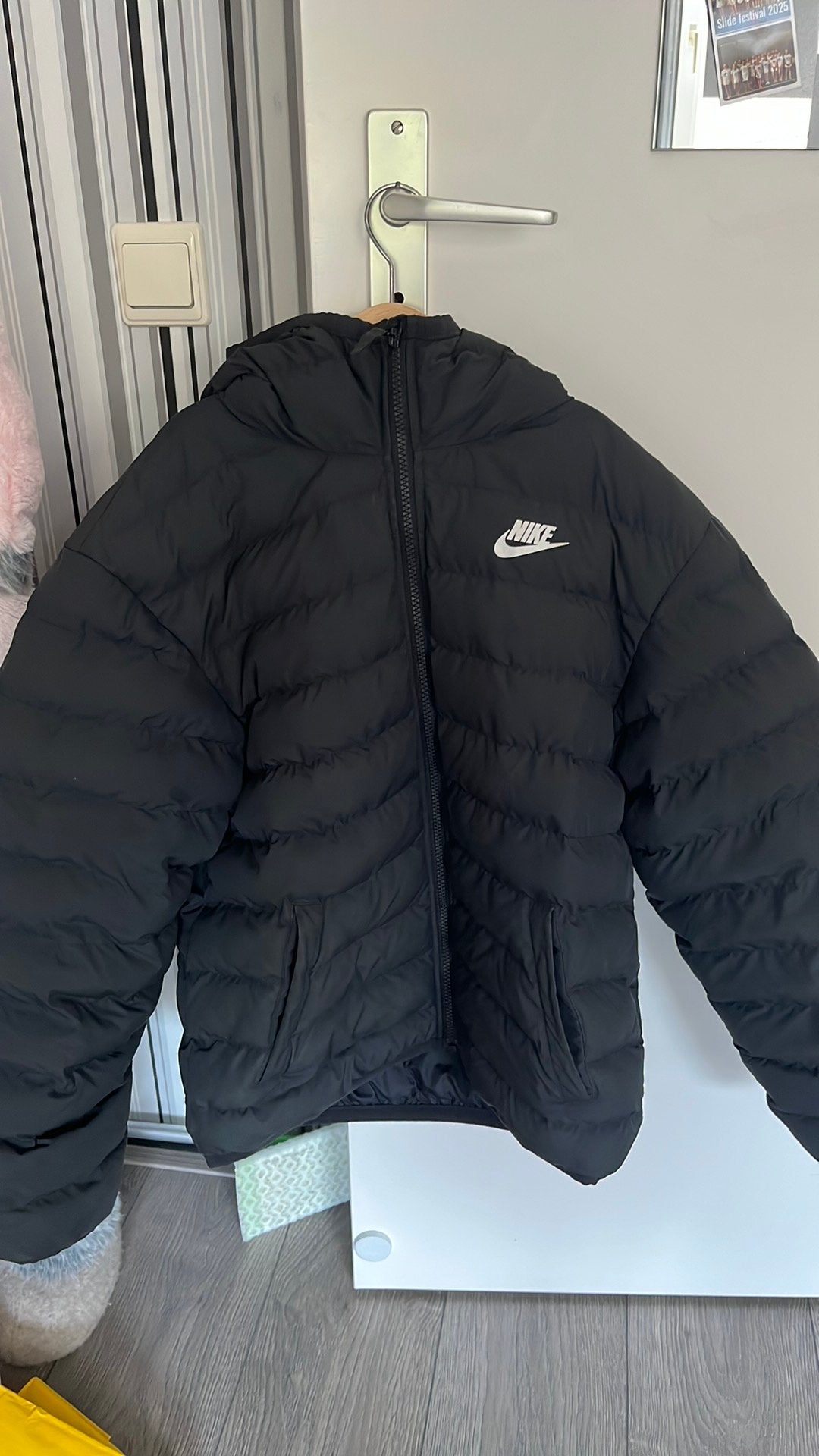 Nike jas, Kleding | Heren, Jassen | Winter, Ophalen, Zo goed als nieuw, Zwart