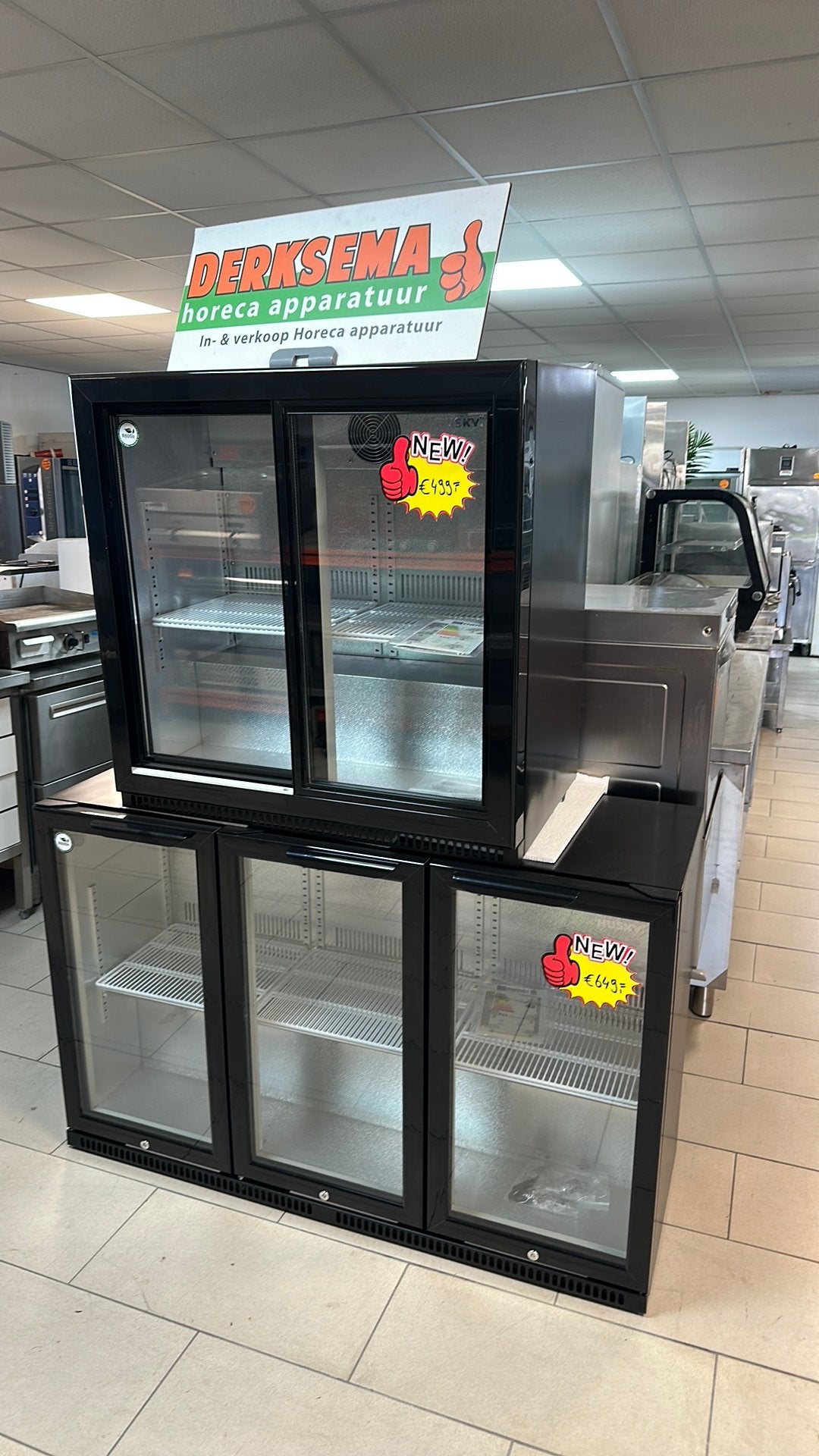Heel veel mooie nieiwe en gebruikte horeca occasions !!, Ophalen