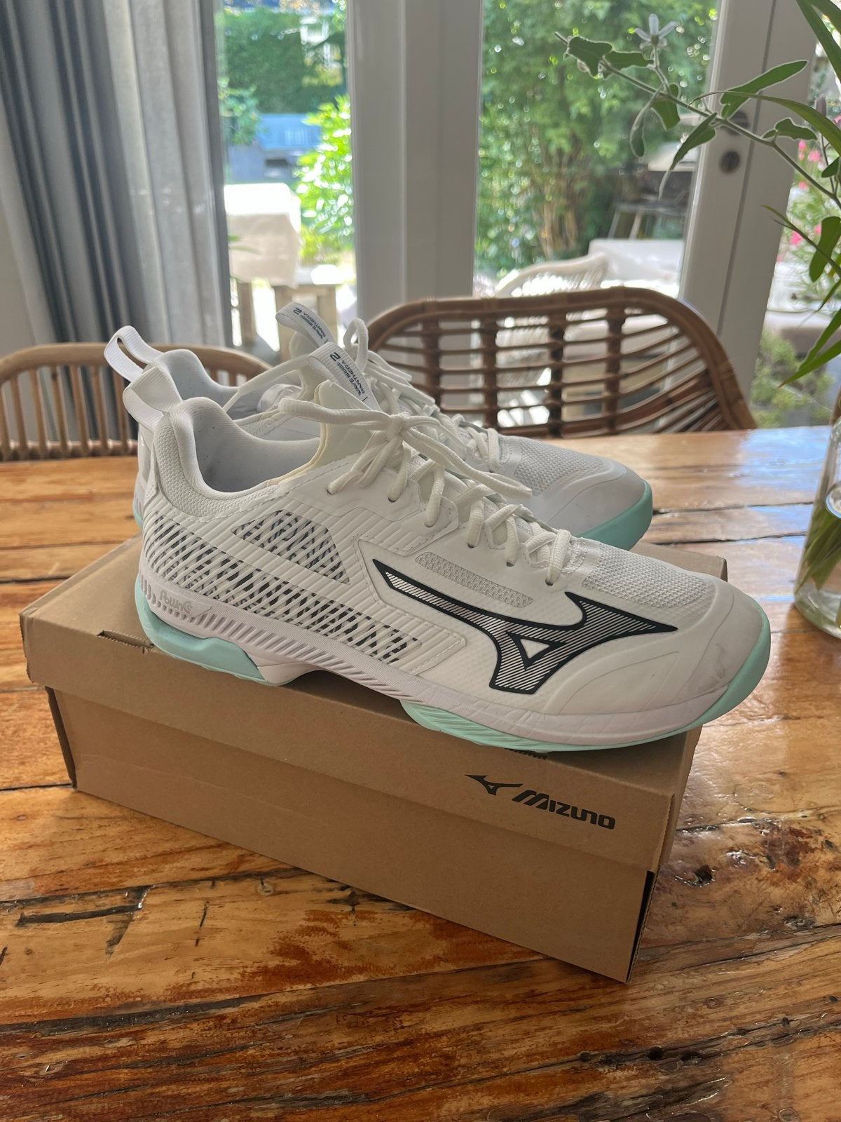 Hockeyschoenen Mizuno Wave panthera 2. Niet op gehockeyd., Ophalen of Verzenden, Zo goed als nieuw, Schoenen