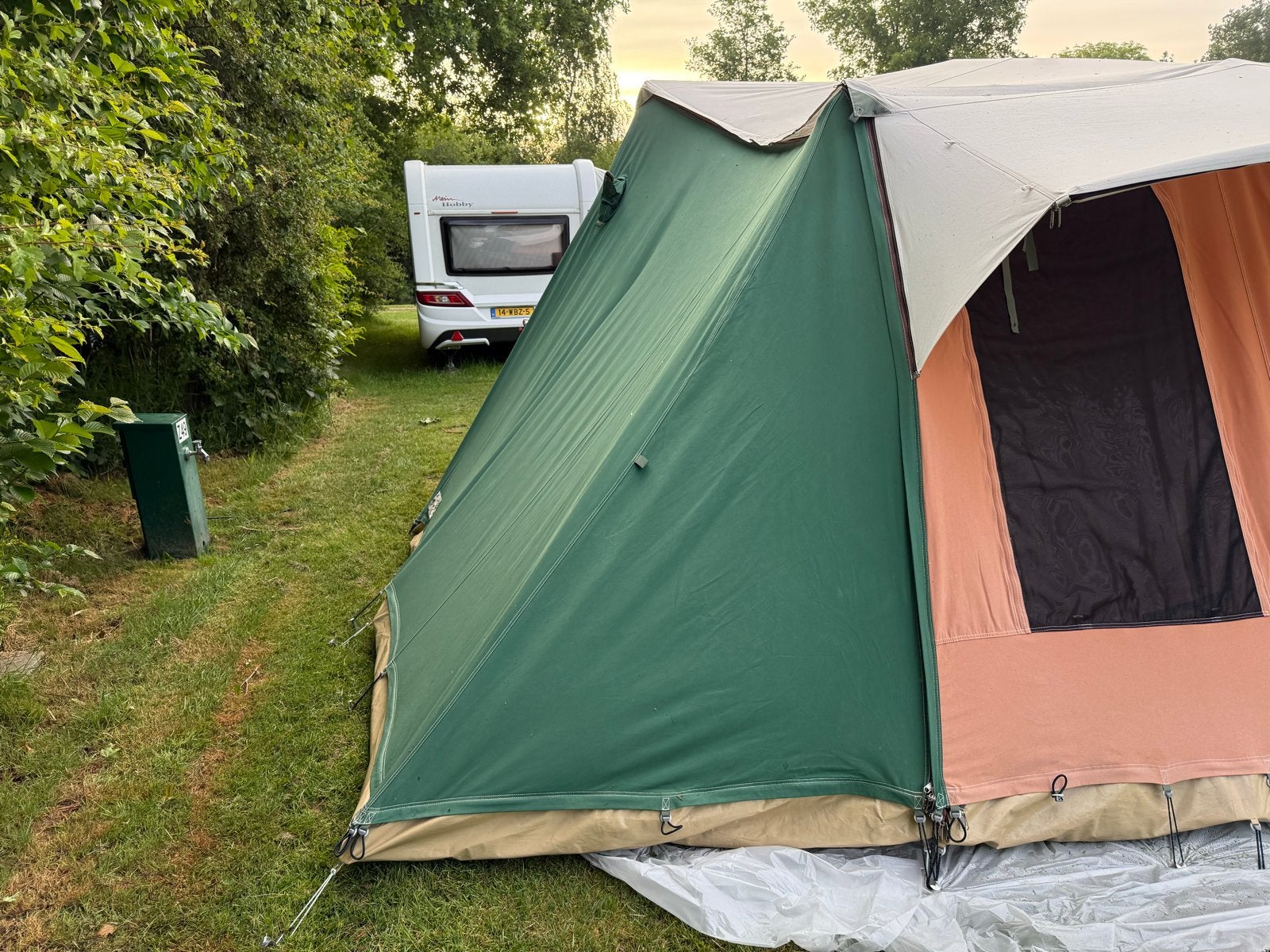 Holtkamper kindertent M voor Kyte/Aero/Cocoon, Caravans en Kamperen, Ophalen, Gebruikt, Tot en met 2