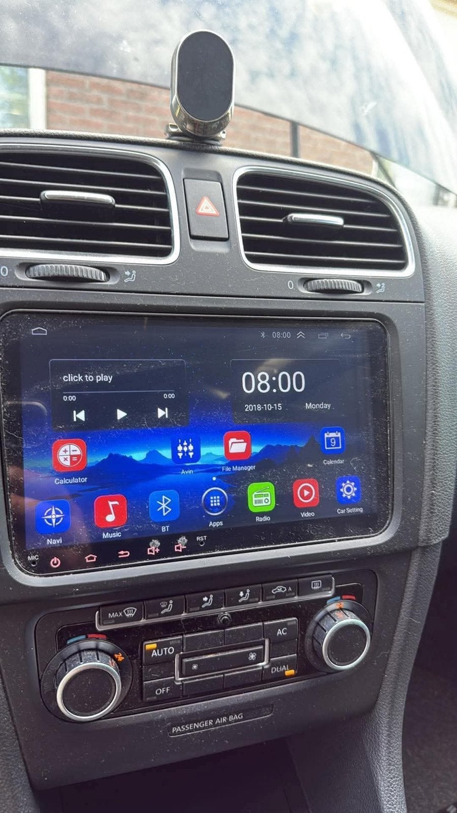 auto radio met carplay, Ophalen of Verzenden, Zo goed als nieuw