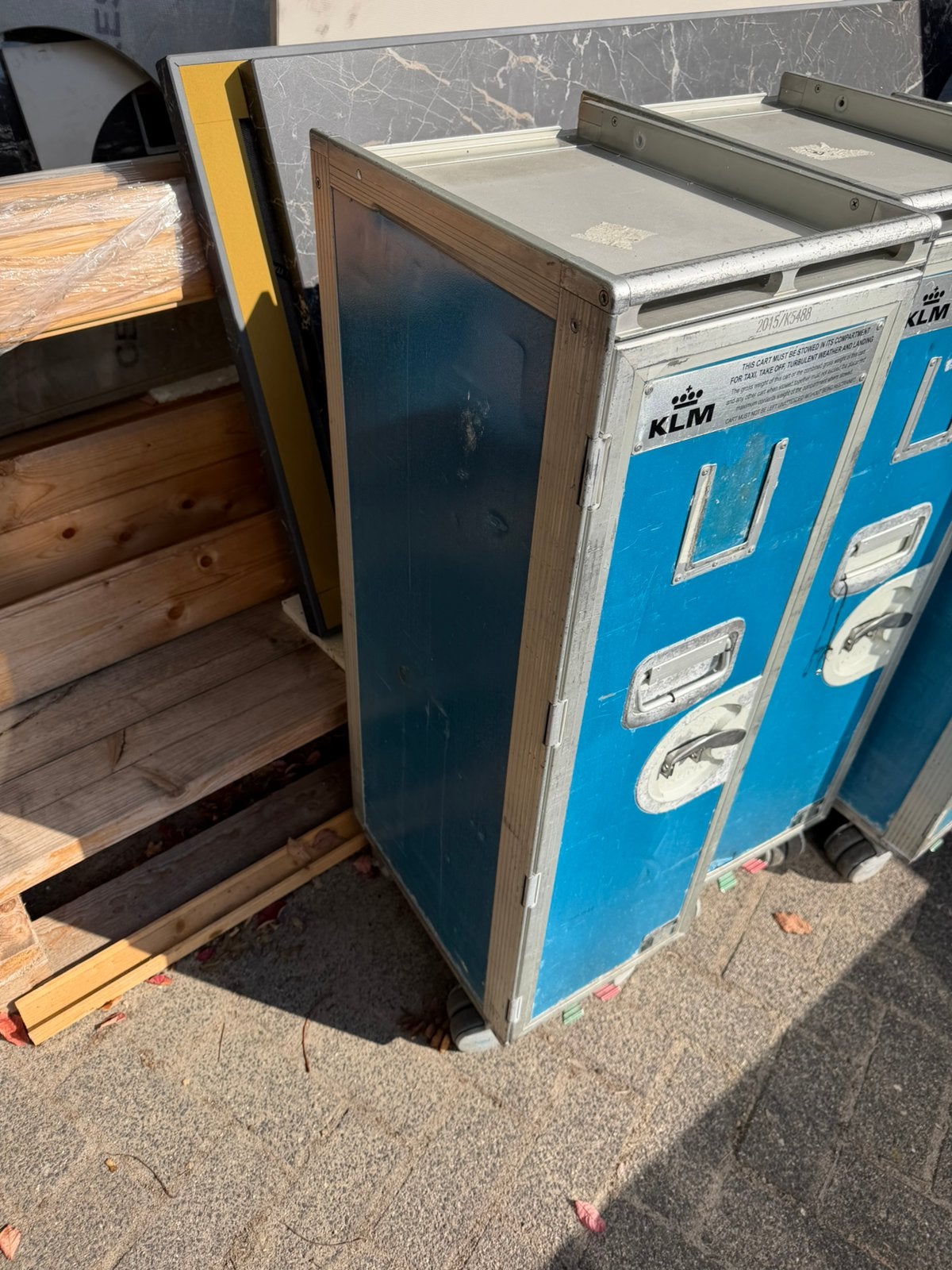 Vliegtuigtrolley vliegtuig trolly galley cart airline cart, Verzamelen, Gebruikt, Trap Trading Inflight, Info@traptrading.nl, Overige typen