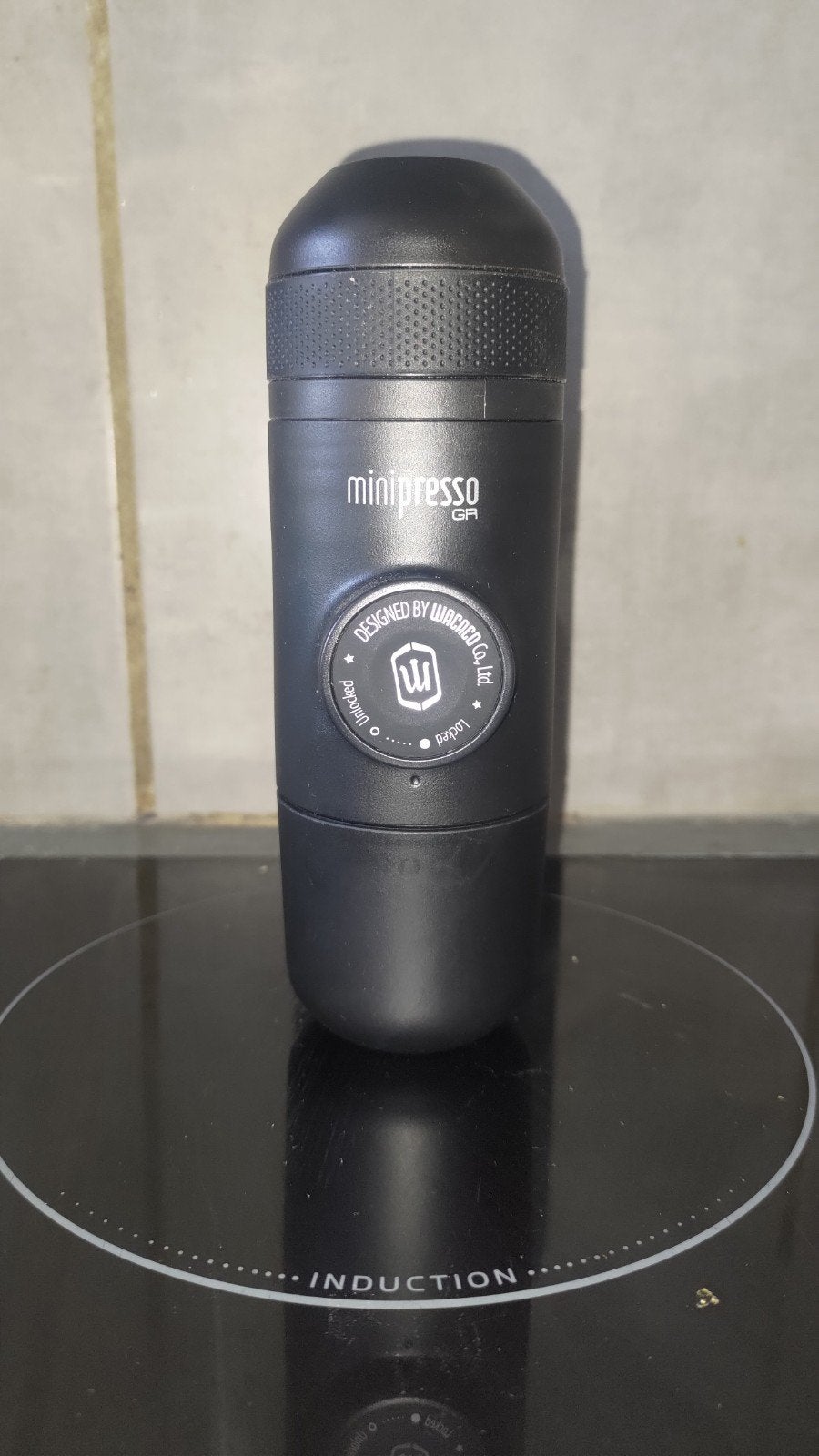Wacaco Minipresso GR Draagbaar Espresso Apparaat, Espresso apparaat, Gemalen koffie, Ophalen of Verzenden, Zo goed als nieuw