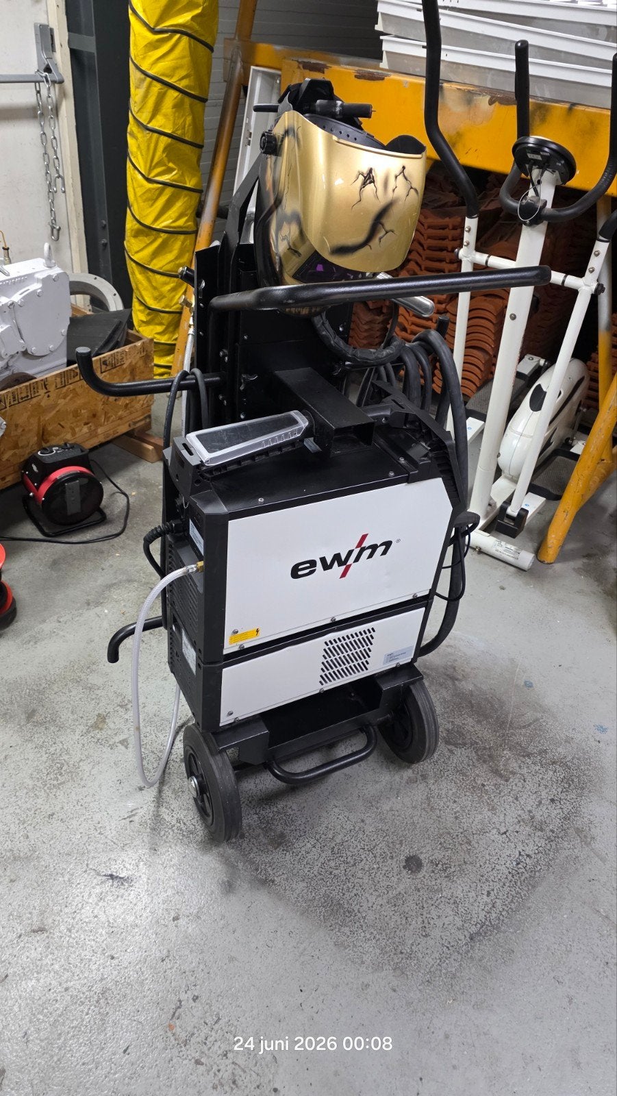 ​EWM Tetrix XQ 230 puls TIG-lasapparaat + waterkoeling, Ophalen, Zo goed als nieuw, 150 tot 250 ampère, Tig