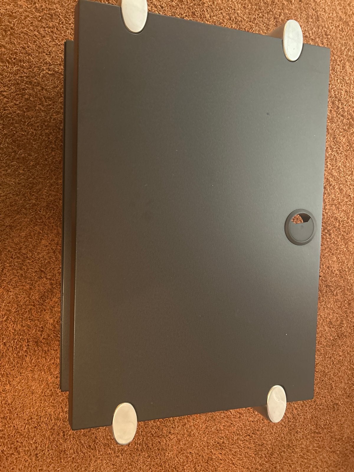 Leolux Zwarte tv kast met lade 20 euro, Zo goed als nieuw, Minder dan 100 cm, 25 tot 50 cm, Overige houtsoorten
