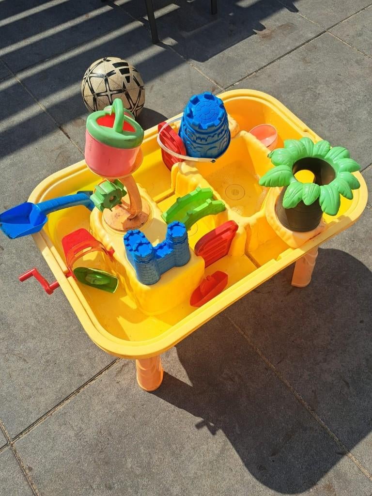 Watertafel, Ophalen, Gebruikt