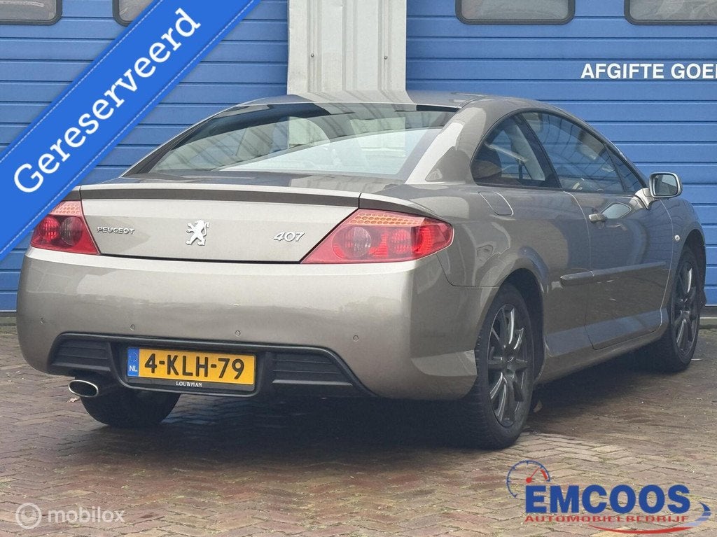 Peugeot 407 Coupé 2.2-16V Pack * Airco * Cruise Control * L, Auto's, Voorwielaandrijving, 1390 kg, Automatische klimaatregeling