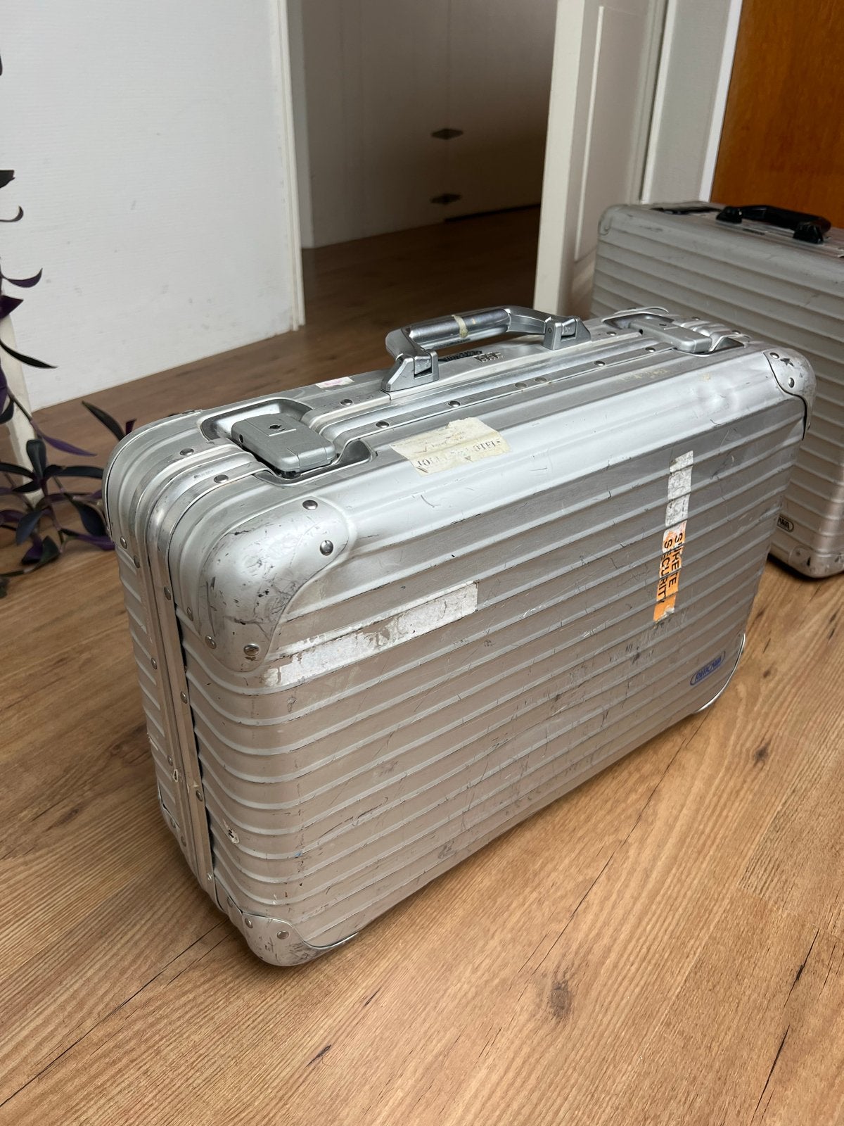 Rimowa aluminium koffer - Gebruikt, Gebruikt, 50 tot 60 cm, Slot, Ophalen of Verzenden