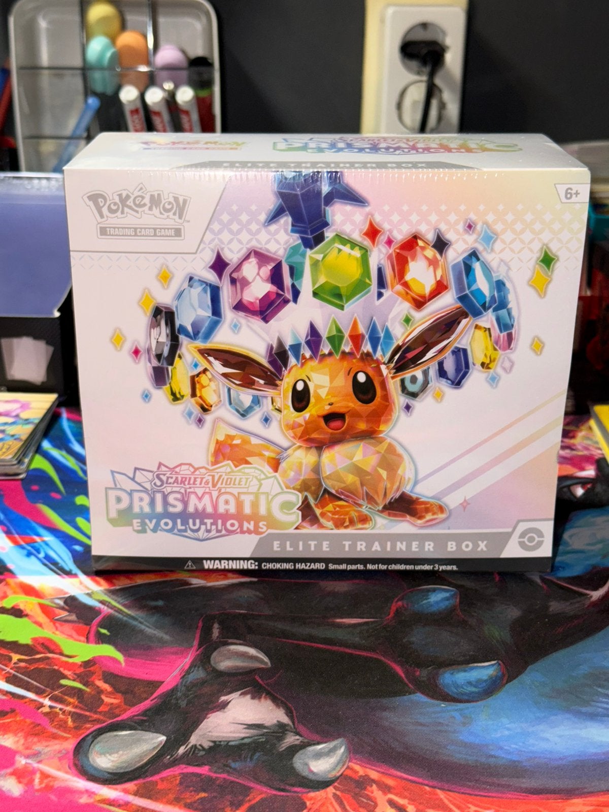 Scarlet & Violet Prismatic Evolutions ETB SEALED, Ophalen