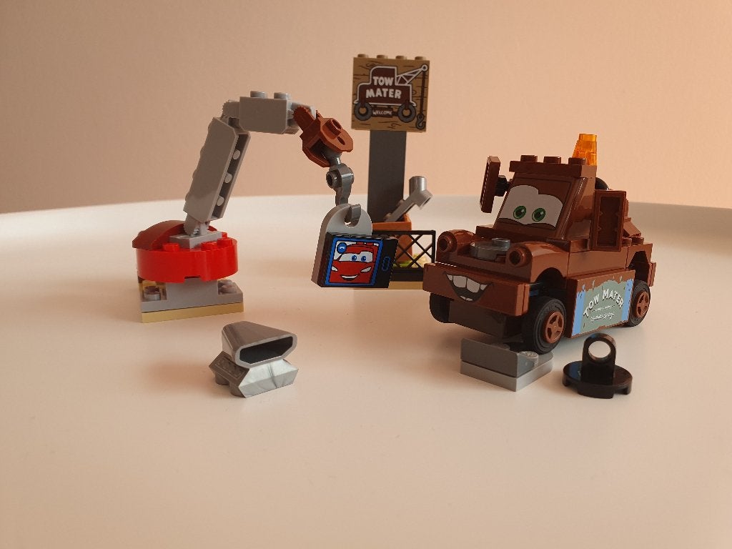 LEGO Juniors Cars 3 Takelwagen Takel Mater (10733), Ophalen, Overige thema's, Lego, Zo goed als nieuw