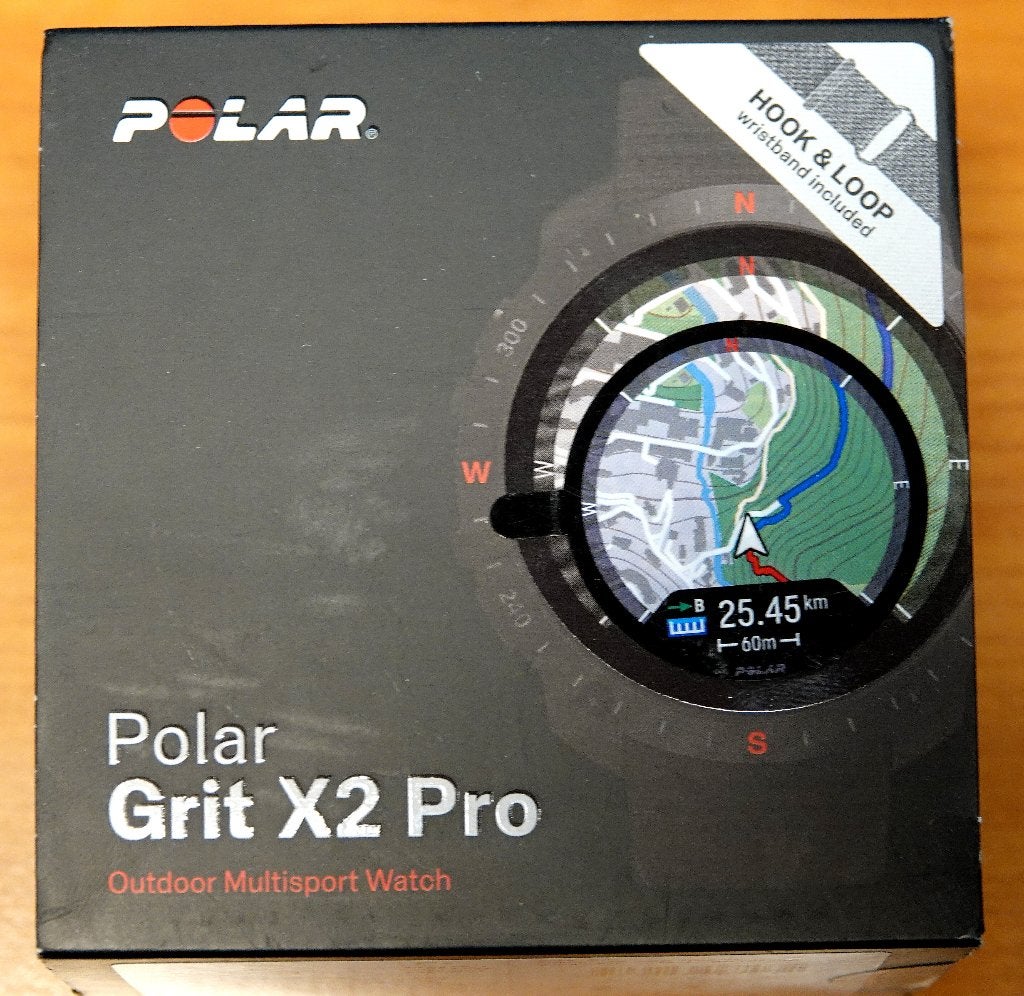 Polar Grit X2 PRO sporthorloge (zgan), Zwart, Ophalen of Verzenden, Zo goed als nieuw, Waterdicht