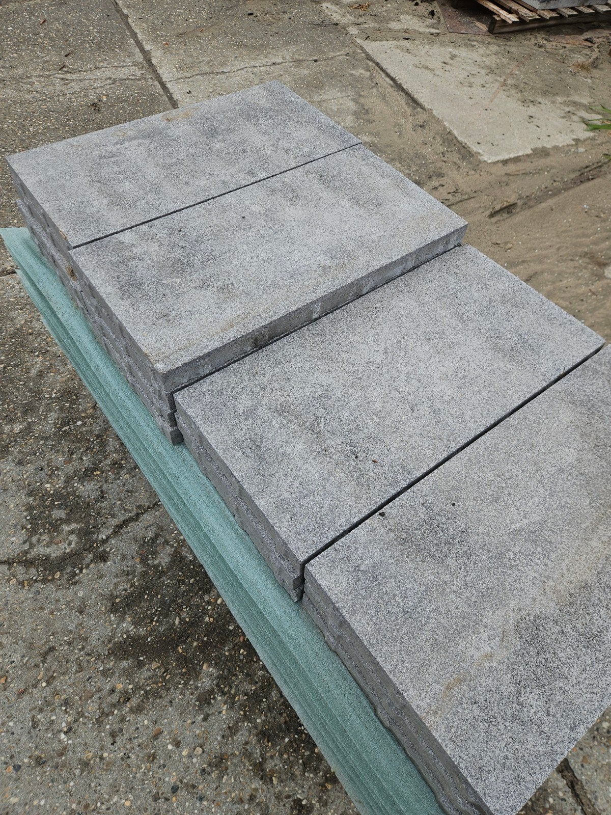 10,44 m2 Geocorso 30x60x4 cm Bari terrastegels, Ophalen, Gebruikt, 10 m² of meer, Beton