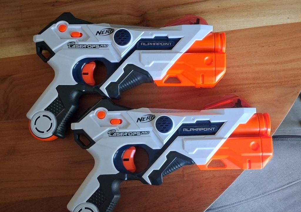 Nerf Laser Ops Pro AlphaPoint Laser Tag Set (2 Blasters), Ophalen of Verzenden, Jongen of Meisje